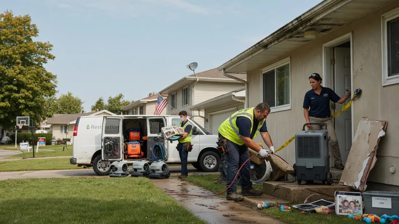 Water Damage Restoration in Beverly, OH near me